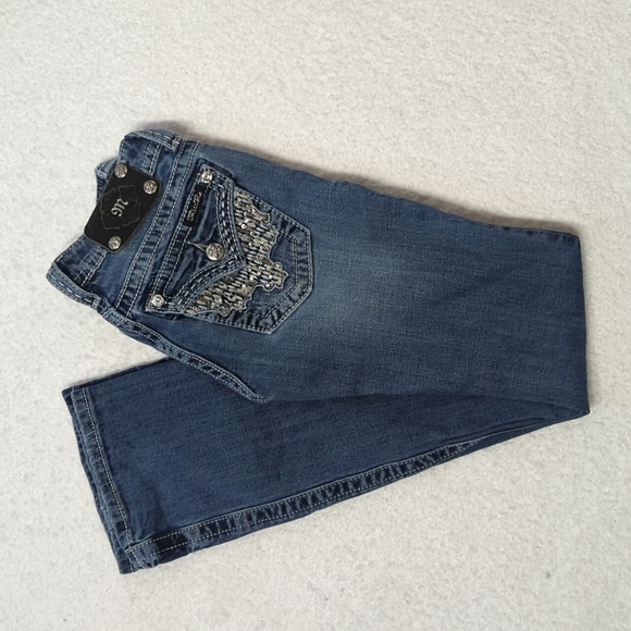 Miss Me Boot Cut Low-rise Jeans - Picture 1 of 6